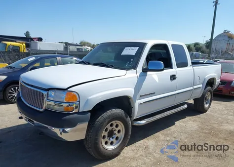 2002 GMC Sierra 2500Hd Sle from USA, damaged, VIN 1GTHC29G32E131399